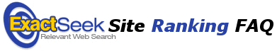 ExactSeek Site Ranking FAQ
