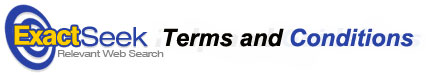 ExactSeek Terms and Conditionss
